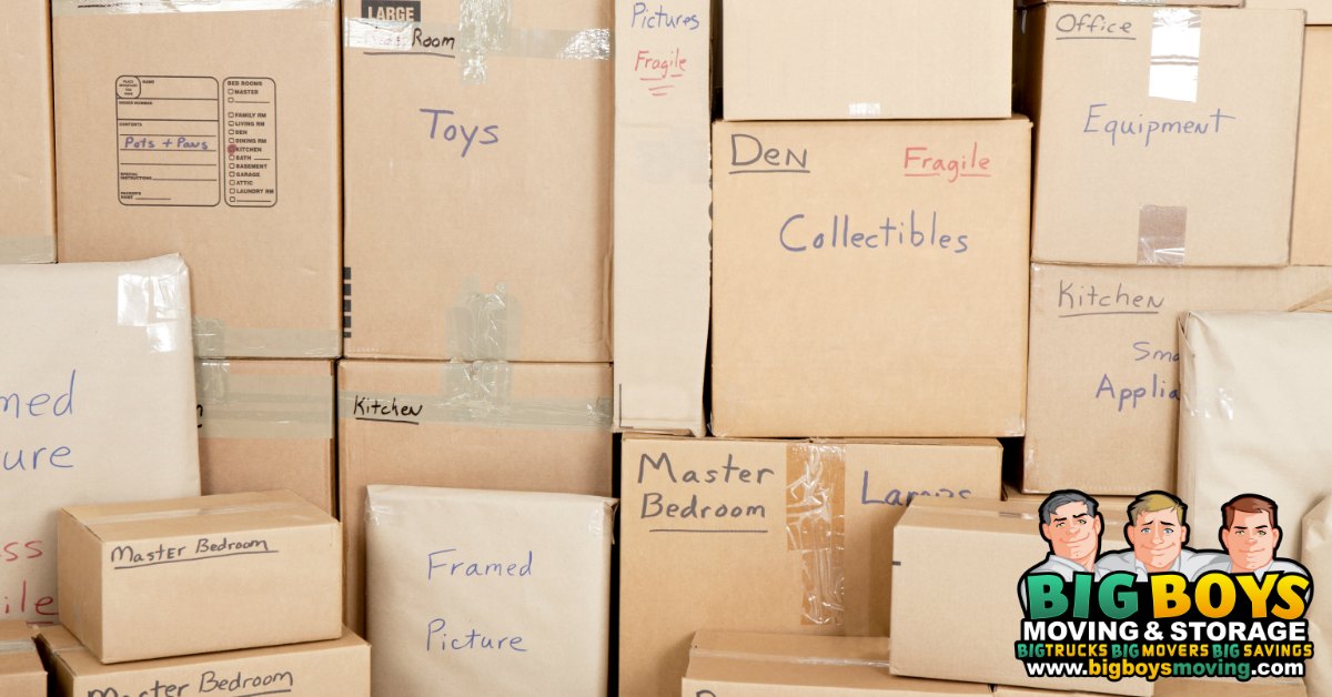 Packing Moving Boxes For Your Upcoming Tampa Florida Move