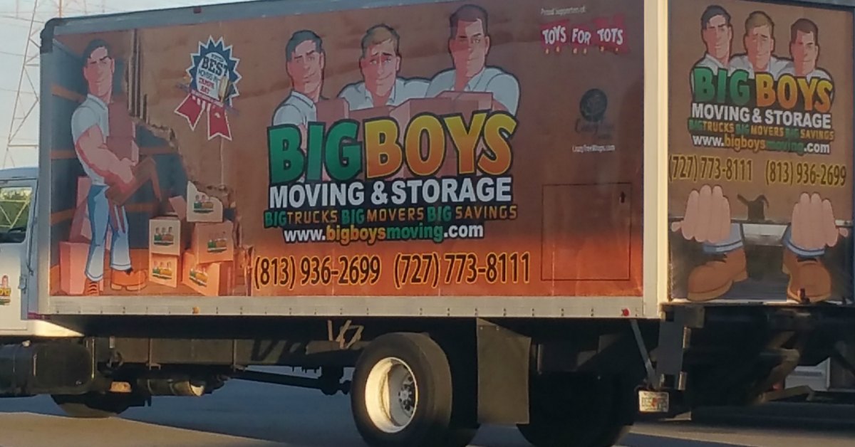 Movers St Petersburg Big Boys Moving & Storage Company