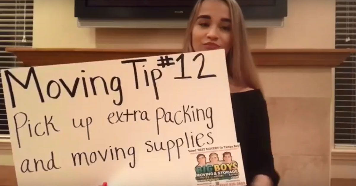 (Video) Moving Tip of the Day #12