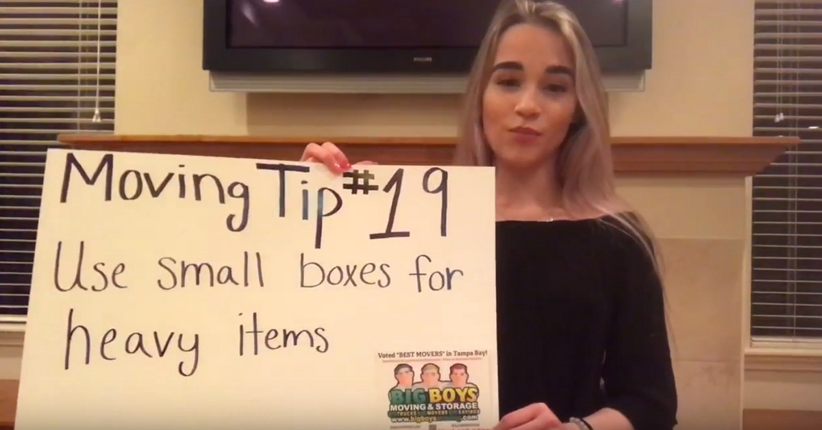 (Video) Moving Tip of the Day #19