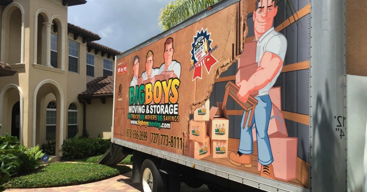 Tampa Movers Big Boys Moving and Storage Tampa, FL