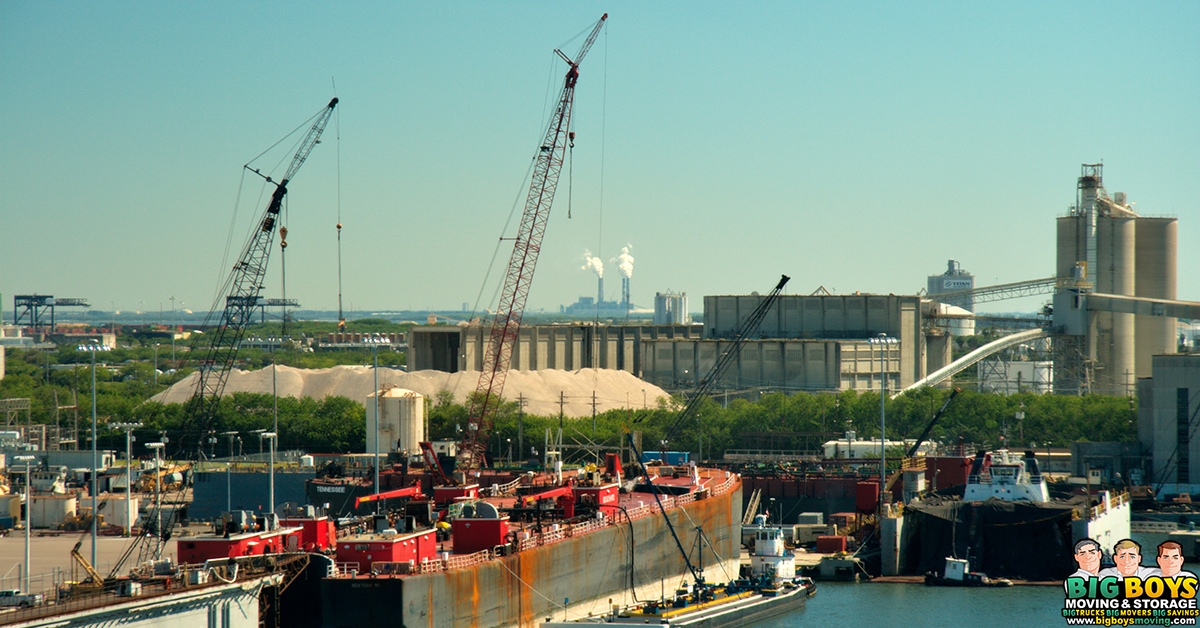 Shipping Container Movers For the Port of Tampa, Florida